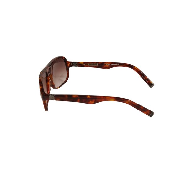 John Varvatos Womens V770 CAT2 Sunglasses Tortoise Brown Tan Glasses Shades main image 7